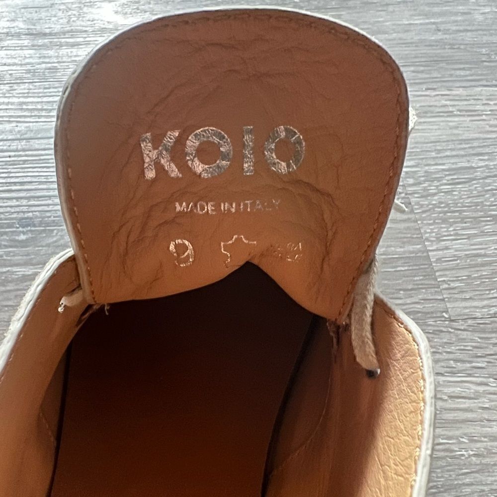 Koio Suede Mid Tops  - Picture 5 of 6
